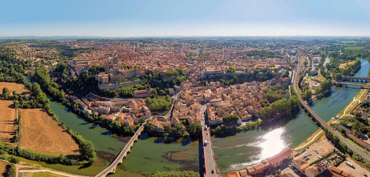 Beziers Studio Terrasse Zewnętrze zdjęcie
