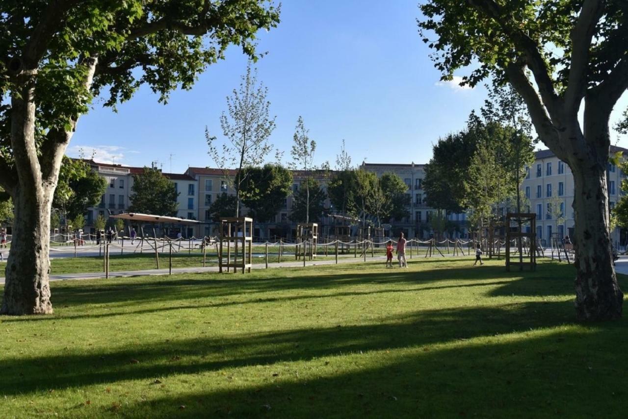 Beziers Studio Terrasse Zewnętrze zdjęcie